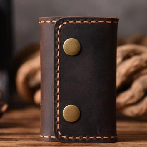 Men's Cool Leather Key Wallet