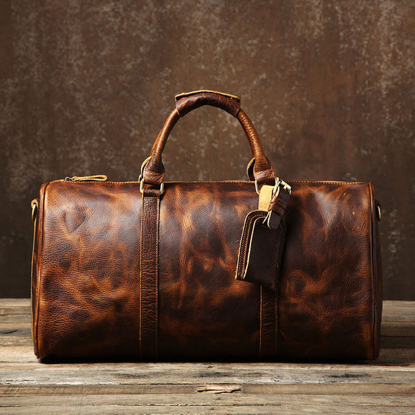 Boston bag luxury duffle bag men sac de voyage Genuine Leather