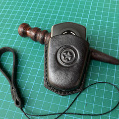 Leather Cadillac Key Fob Cover 