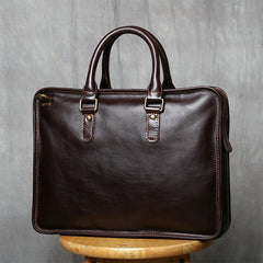 Vintage leather briefcases for men dark brown leather briefcase briefcase leather laptop