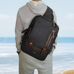 School Canvas Large Sling Bag For Men 