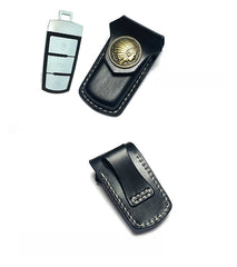 Leather VW Passat CC Key Fob Cover Handmade VW Passat CC Leather Case For Key Fob with Belt Clip