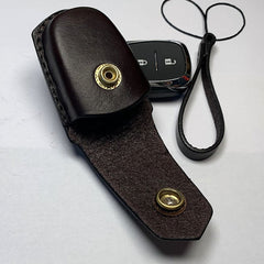 Handmade Leather Chevrolet Key Fob Cover Chevrolet Leather Case For Key Fob with Belt Loop