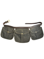 Khaki Canvas Mens Tools Waist Pouches Canvas Tools Pouches Belt for Men