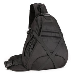 Black Military Backpack Large Tactical Backpack Nylon Military Large Sling Bag For Big Men