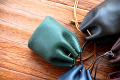 drawstring pouch bag pattern Leather Coin Pouch Drawstring Pouch Male Coin Pouch Small Coin Pouch