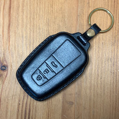 mens leather key fob​ Black Leather Toyota Key Fob Cover Handmade Toyota Leather Case For Key Fob with Belt Clip