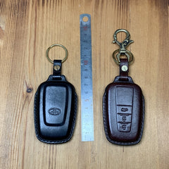 men's leather key fob​ Leather Toyota Key Fob Cover Handmade Toyota Leather Case For Key Fob with Belt Clip