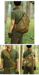 Military Backpack Large Army Tactical Backpack Nylon Military Large Sling Bag For Big Men