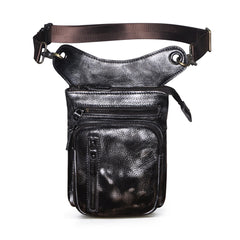 thigh bag holster Leather Drop Leg Bag Mens Leather Thigh Bag Left Leg Pack Motorcycle Thigh Bag Belt Pouch 