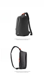 Waterproof Oxford Fabric Fashion Sling Bag For Big Men