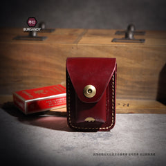 unique cigarette cases​ Leather Cigarette Case Hard Cigarette Case Leather Cigarette Pouch with Belt Loop