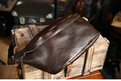 Large Leather Waist Bag Style Sling Bag