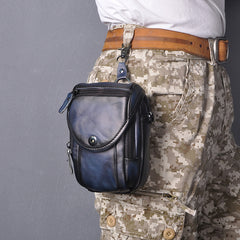 leather belt phone holster​ Leather Belt Pouch Mens Small Crossbody Bag Cell Phone Belt Holster Mens Leather Belt Bag