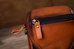 Leather Belt Pouch Mens edc leather belt pouch​Small Crossbody Bag Cell Phone Belt Holster Mens Leather Belt Bag