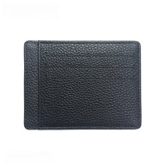 Leather Mens Slim Cards Holder Front Pocket Wallets Card Wallet for Men