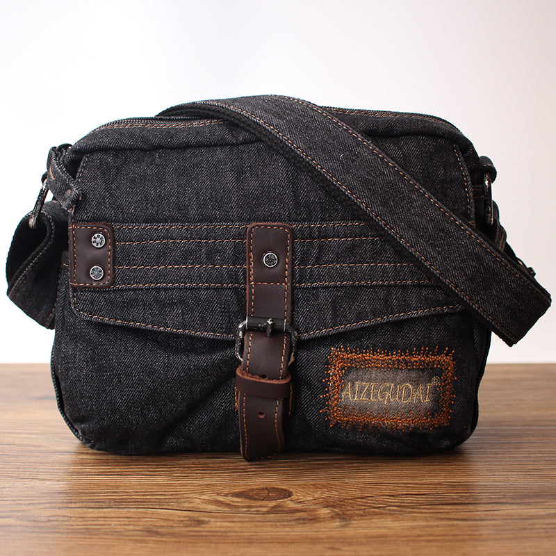 Mens Crossbody Bag,Man Purse Side Bag Vintage Canvas