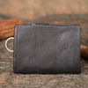 mens bifold wallets leather Mens Wallet With Keychain Small Keychain Wallets Leather Keychain Wallet Small Keychain Wallet