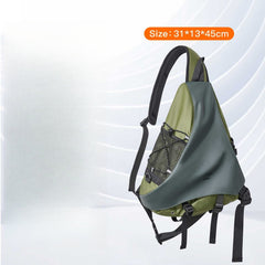 Green Large Sling Bag For Men