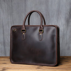  briefcase leather laptop Vintage leather briefcases for men dark brown leather briefcase