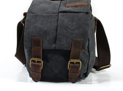 Mens Small Canvas Camera Messenger Bag Side Bag Camera Shoulder Bag for Men - iwalletsmen