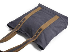 Mens Canvas Tote Purse Handbags Canvas Shoulder Bag for Men - iwalletsmen