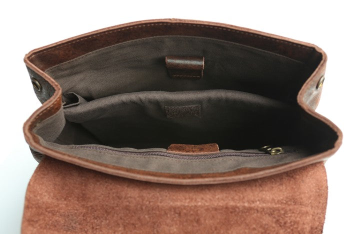 Cool Leather Mens Backpacks Travel Backpack Vintage Laptop Backpack fo –  iwalletsmen