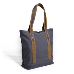 Mens Canvas Tote Purse Handbags Canvas Shoulder Bag for Men - iwalletsmen