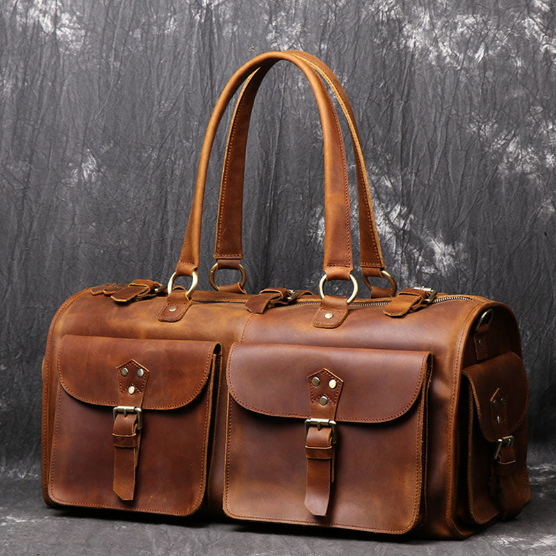 Leather Duffle Bags for Work and Travel