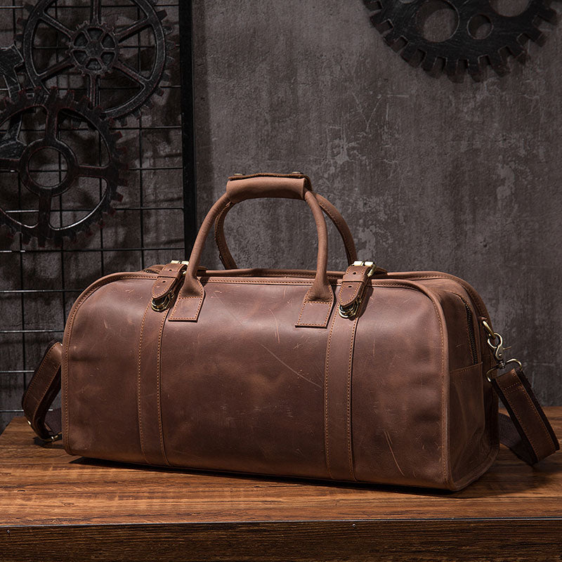 Leather Duffel Bag for Men & Women – Emerson Leather Bags