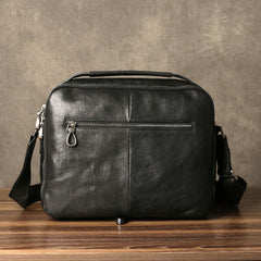 Genuine Leather Mens Cool Messenger Bag Briefcase Work Bag Business Bag for men