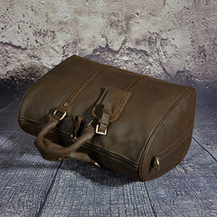 Leather Mens Weekender Bags Travel Bag Duffle Bag Shoulder Bags for Men - iwalletsmen