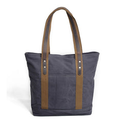 Mens Canvas Tote Purse Handbags Canvas Shoulder Bag for Men - iwalletsmen