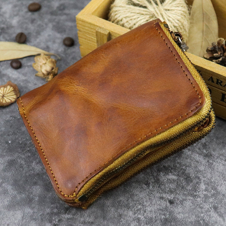 Bifold Wallet Nut Brown