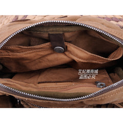 Canvas Mens Chest Bag Khaki Waist Bag Black Canvas Fanny Pack Shoulder Bag For Men - iwalletsmen