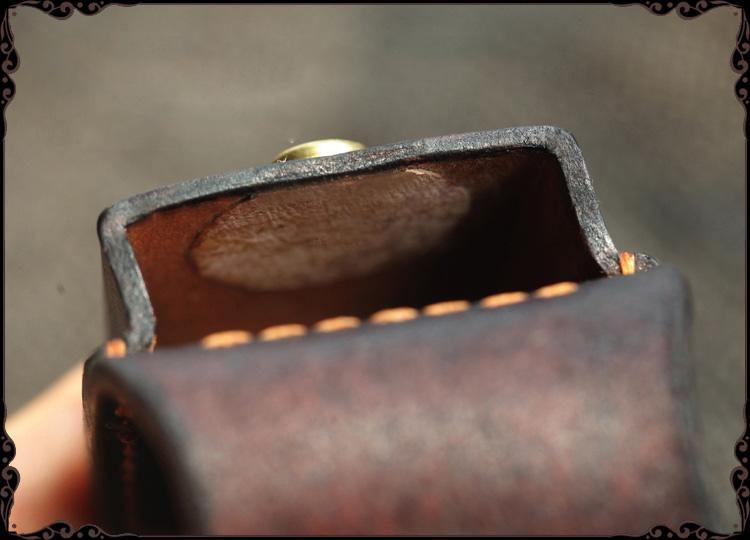 Zippo Lighter Case Leather Case Lighter Cover Belt Loop Keychain – Metal  Field Shop