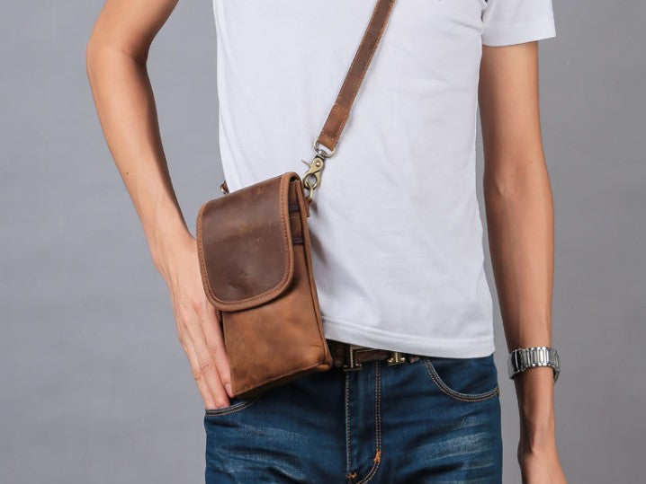 Men's Cool Small Sling Pouch Bag