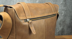 Cool Leather Mens Small Side Bag Small Shoulder Bag Messenger Bag for Men - iwalletsmen