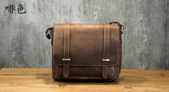 Cool Leather Mens Small Side Bag Small Shoulder Bag Messenger Bag for Men - iwalletsmen