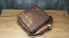 Cool Leather Mens Small Side Bag Small Shoulder Bag Messenger Bag for Men - iwalletsmen