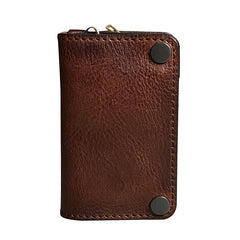 Vintage Genuine Leather Mens Cool Key Wallet Car Key Holder Card Holder for Men - iwalletsmen