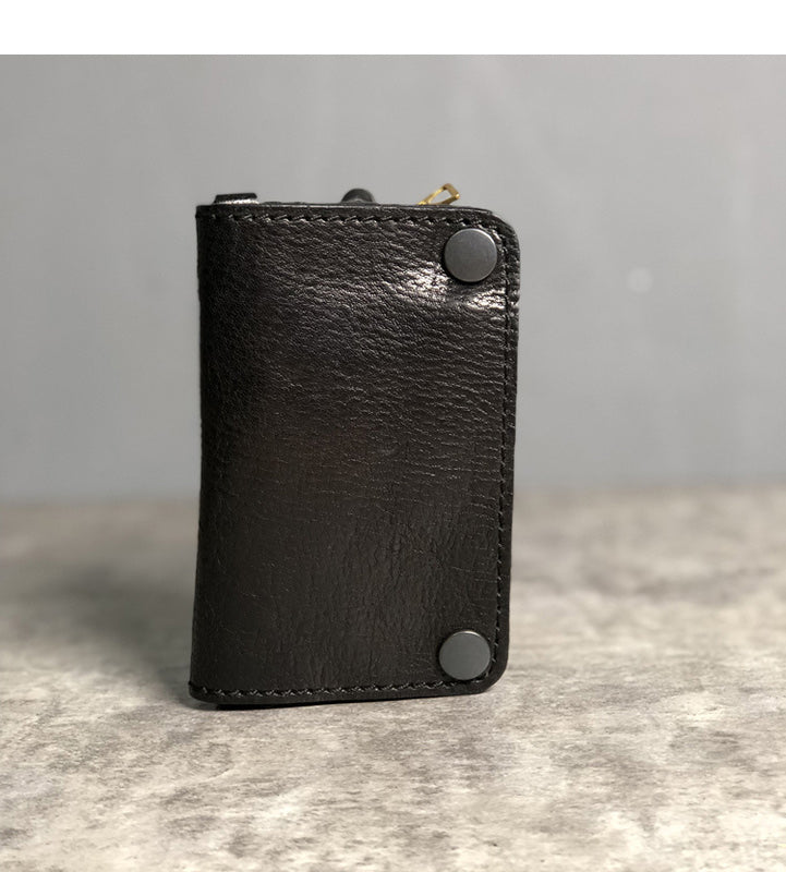 Vintage Genuine Leather Mens Cool Key Wallet Car Key Holder Card Holder for Men - iwalletsmen