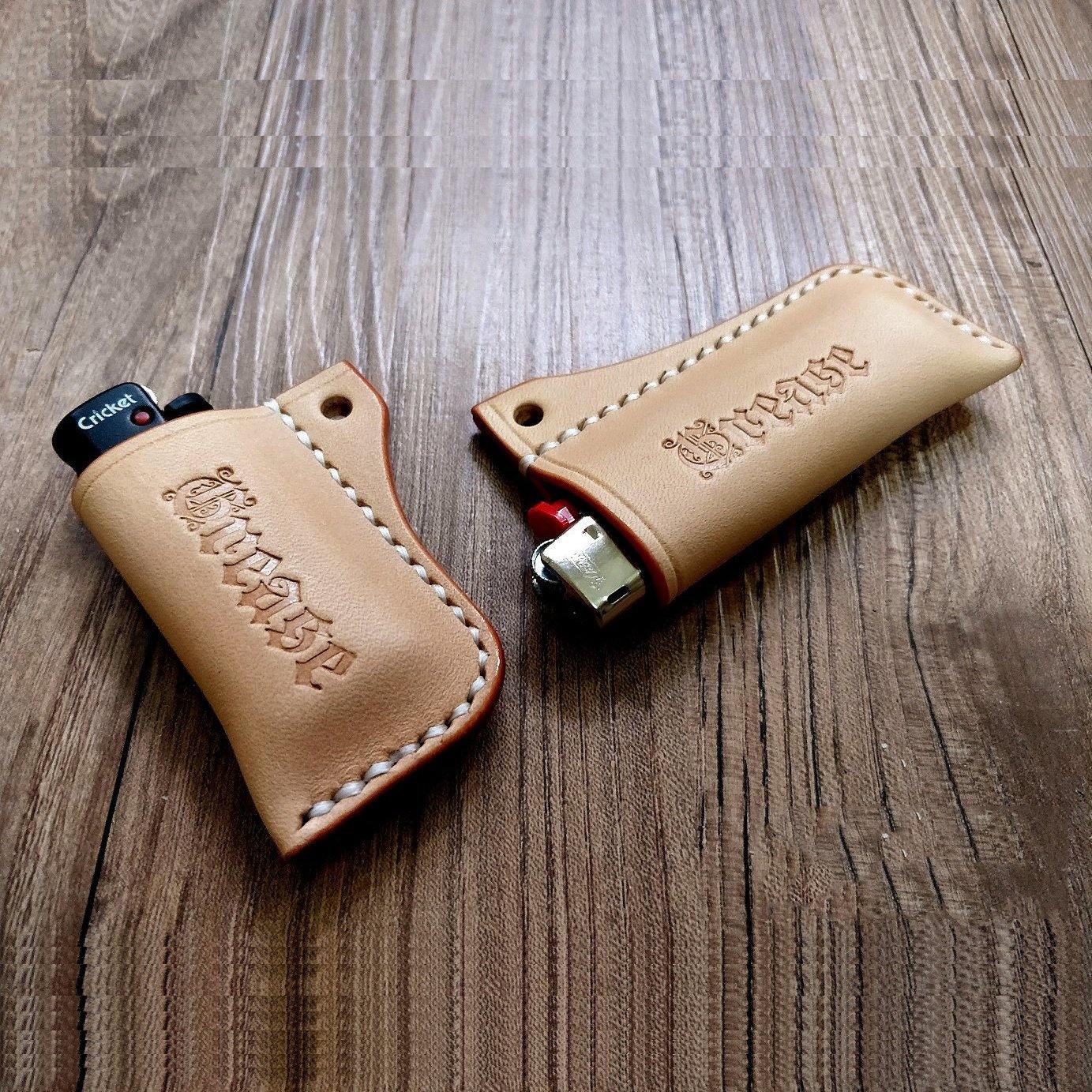 Handmade Genuine Leather Lighter Case For Cricket Lighter
