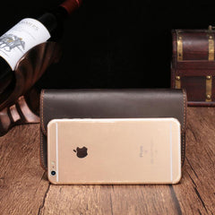 Cool Leather Cell Phone HOLSTER Belt Pouches for Men Waist Bag BELT BAG For Men - iwalletsmen