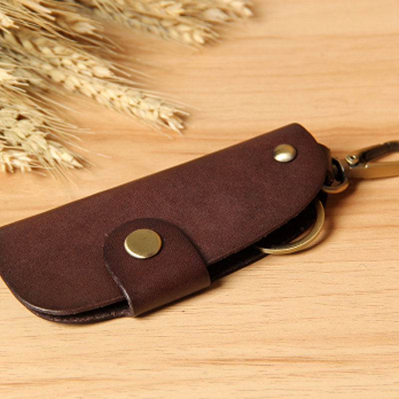 Handmade Leather Key Case Key Wallet Men's Key Holders Car Key Holder