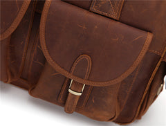 Genuine Leather Mens Cool Messenger Bag Work Bag Satchel Bag Briefcase Bag for men