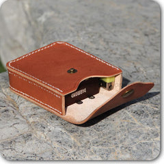 Cool Leather Mens Cigarette Case with Belt Loop Cigarette Holder for Men - iwalletsmen