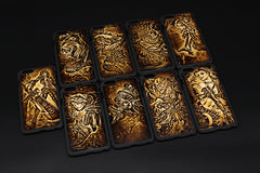 Handmade Leather Tooled iPhone6 7 plus 6s 7s plus League of Legends iPhone Case