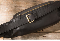 Leather Mens FANNY PACK MENS WAIST BAG HIP PACK BELT BAG FOR MEN - iwalletsmen